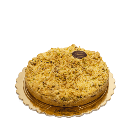 Sbriciolata con creama al pistacchio