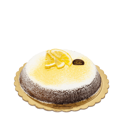 Torta Caprese al limone Napoletana pasticceria napolitano poderico