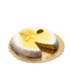 Torta Caprese al limone Napoletana pasticceria napolitano poderico