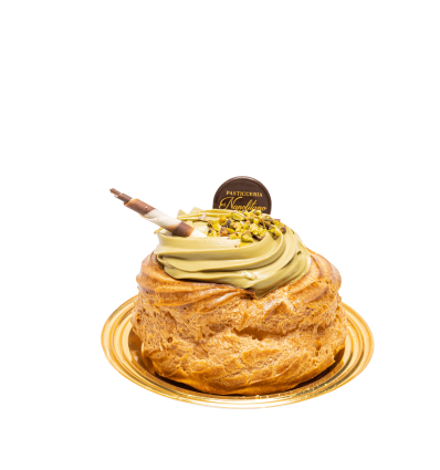 Guantiera zeppole di San Giuseppe al forno