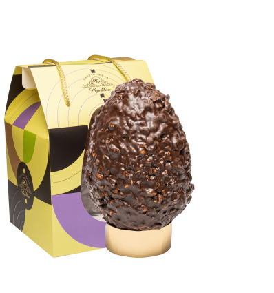 Uovo di Pasqua cioccolata fondente