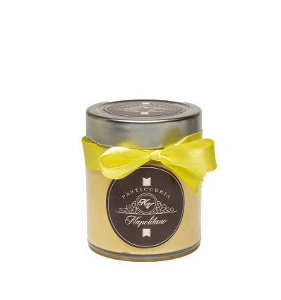 Barattolo crema vaniglia e limone